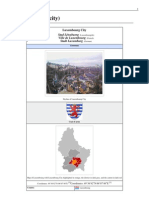 Luxembourg (City) : Stad Lëtzebuerg Ville de Luxembourg Stadt Luxemburg