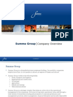 Summa Group Company Overview