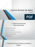 Tópicos de Base de Datos U1