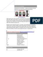 Orifice Plate Calculator Pressure Drop Calculation