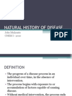 Natural History of Disease