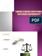 Linking Strategy With Ethics and Social Responsibility