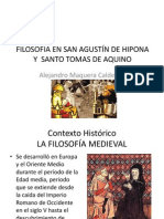 Filosofia en San Agustín de Hipona y Santo