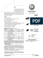 MC14017B Decade Counter: PDIP 16 P Suffix CASE 648