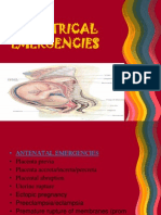 Obstetrical Emergencies