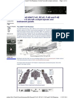 Mcdonnell F 4c, RF 4c, F 4d