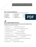 Task 1: Test Your Collocation IQ