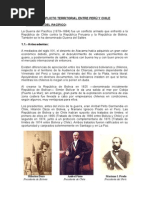 Conflicto Territorial Entre Perú y Chile