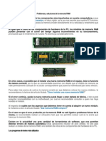 Problemas y Soluciones de La Memoria RAM