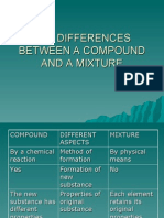 The Differences Between A Compound and A Mixture