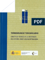 Vocabulario Cientifico