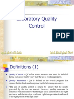 Laboratory Quality Control