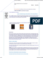 Solar Power Calculations PDF