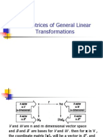 8.4 Matrices of General Linear Transformations