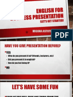 English For Business Presentation 1