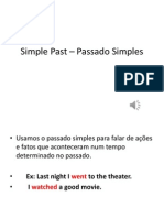 Simple Past - Passado Simples