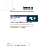 INTE 31 09 16 00 - Ruido - Ocupacional PDF