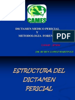 Dictamen Pericial y Metodologia Forense