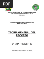 3° Teoria General Del Proceso