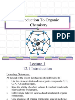 Topic 11 - Introduction To Organic Chemistry