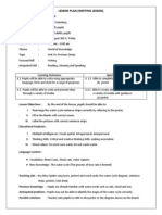 LESSON PLAN Writing Water Cycle