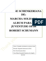 Analise Schenkeriana Marcha Soldado ALbum para A Juventude Op68 SchumannA