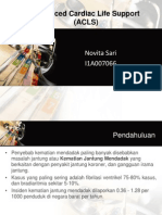 Advanced Cardiac Life Support (ACLS) : Novita Sari I1A007066