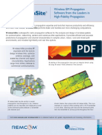 Wireless Insite: Wireless em Propagation Software From The Leaders in High-Fidelity Propagation