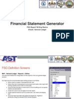 AST Financials Statement Generator