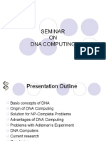 Seminar On DNA Computing