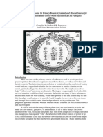 A Hermit's Pharmacopoeia: or Primary Botanical, Animal, and Mineral Sources For Survival and Bigu To Battle Corpse-Worm Infestation & Chu Pathogens