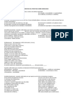 Exercícios de Literatura Sobre Simbolismo