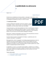 47 - 1628 - Os Limites Da Publicidade Na Advocacia