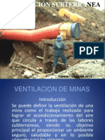 Ventilacion de Minas III