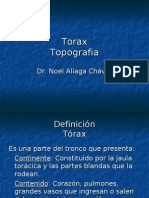 Topografia 2 de Torax