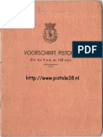 FN 1922 Dutch Police Manual