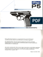 Walther p5 Manual Late Dutch Police