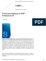 Primavera-Instalação Do ERP Professional v8 - .. - Invisible Flame Light - .