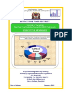 Agstats 2008 Tanzania 2008