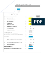 Vertical Capacity of Pile