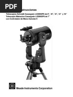 Manual Telescopio MEADE