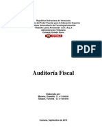 Características de La Auditoría Fiscal