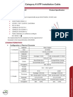 20614X115 Cat.6 UTP Cable