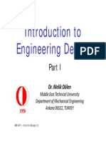 ME 407 - Introduction To Design - Part 1