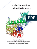 Gromacs 4.5 Tutorial