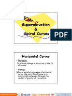 Lec 1 - Superelevation