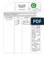 ANÁLISES PRELIMINARES DE RISCOS Eletrica