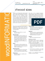 Softwood Sizes: Moisture Content