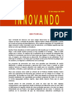 Innovando N' 44 de 22 de Mayo de 2009