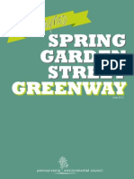 Philadelphia's Spring Garden St. Greenway Master Plan